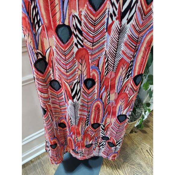 Johnny Martin Women Polyester Square Neck Sleeveless Long Maxi Dress Size Small - Picture 4 of 8